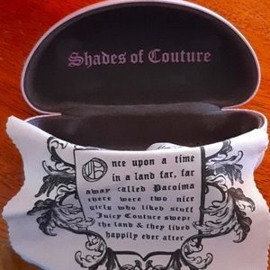 Juicy Couture Glasses Case